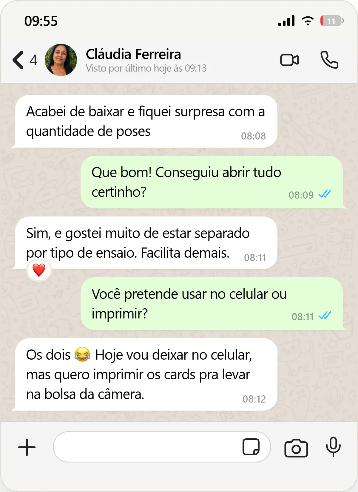 Depoimento de cliente 2